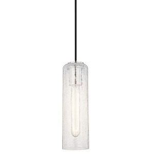 Skye-One Light Pendant in Style-3.5 Inches Wide by 12.5 Inches High