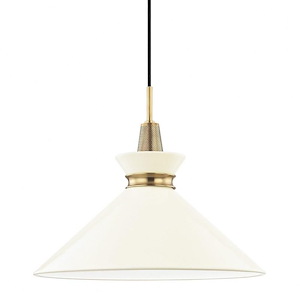Kiki - 1 Light Pendant-15.25 Inches Tall and 18 Inches Wide