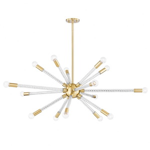 Pippin-15 Light 3-Tier Chandelier in Transitional Style-48 Inches Wide by 17.25 Inches High