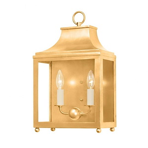 Leigh - 2 Light Wall Sconce In Transitional Essentials Style-18.75 Inches Tall and 11.25 Inches Wide