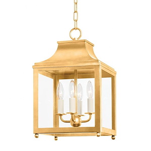 Leigh - 4 Light Pendant In Transitional Essentials Style-18.75 Inches Tall and 11.25 Inches Wide