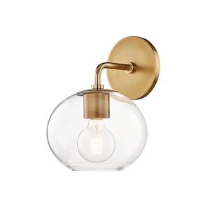 Margot-1-Light Wall Sconce in Style-8.25 Inches Wide by 11.75 Inches High