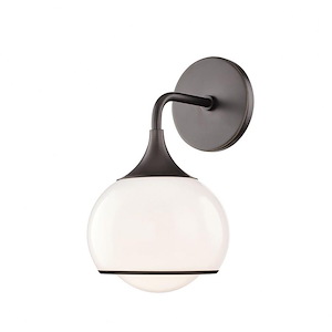 Reese-1-Light Wall Sconce in Style-6.75 Inches Wide by 12.25 Inches High