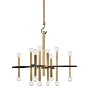 Colette-16-Light Chandelier in Style-28.75 Inches Wide by 27.25 Inches High