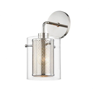 Elanor-1-Light Wall Sconce in Style-5.5 Inches Wide by 11.75 Inches High