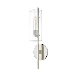 Ariel-One Light Wall Sconce in Style-5.5 Inches Wide by 20.25 Inches High