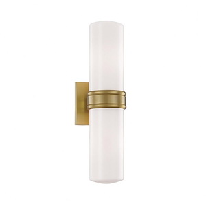 Natalie-Two Light Wall Sconce in Style-4.25 Inches Wide by 16.25 Inches High
