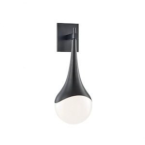 Ariana-One Light Wall Sconce in Style-6.75 Inches Wide by 18.25 Inches High