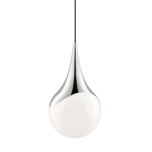 Ariana-One Light Large Pendant in Style-10.5 Inches Wide by 19.25 Inches High - 886490
