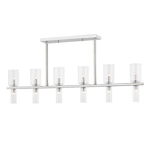 Tabitha-12 Light Island in Modern Style-41.75 Inches Wide by 19.63 Inches High