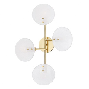 Giselle-24W 4 LED Wall Sconce in Modern Style-18 Inches Wide by 3.75 Inches High
