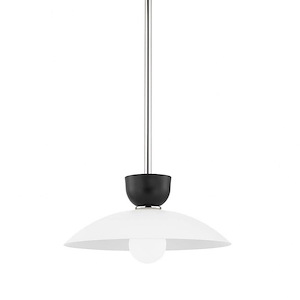Whitley 1 Light Pendant in Modern style 7 Inches Tall and 14 Inches Wide - 1093671