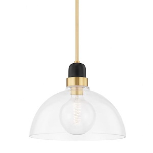 Camile - 1 Light Large Pendant-10 Inches Tall and 13 Inches Wide