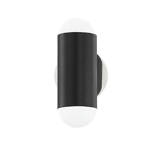 Kira 2 Light Wall Sconce in Contemporary-Futuristic style 9.5 Inches Tall and 4.75 Inches Wide - 1093658