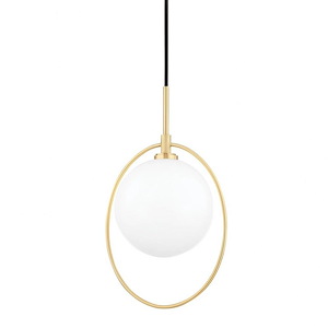Babette - 4W 1 LED Pendant-13.5 Inches Tall and 7.75 Inches Wide