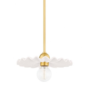 Tinsley - 3 Light Pendant In Modern Style-11.75 Inches Tall and 30 Inches Wide