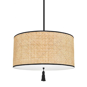 Dolores - 3 Light Pendant In Modern Style-29.5 Inches Tall and 30 Inches Wide - 1099746