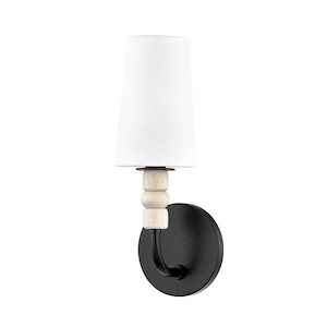 Casey - 1 Light Wall Sconce In Transitional and Organic Style-12.5 Inches Tall and 4.75 Inches Wide