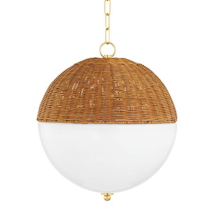 Summer - 1 Light Large Pendant-18.5 Inches Tall and 16 Inches Wide - 1275024
