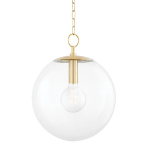Juliana - 1 Light Pendant In Modern Style-20.25 Inches Tall and 15.75 Inches Wide - 1148856