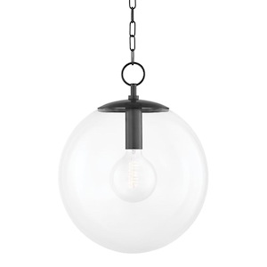 Juliana - 1 Light Pendant In Modern Style-20.25 Inches Tall and 15.75 Inches Wide