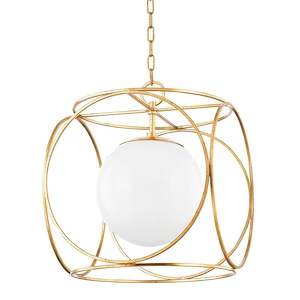 Claire - 1 Light Large Pendant-21.25 Inches Tall and 18 Inches Wide