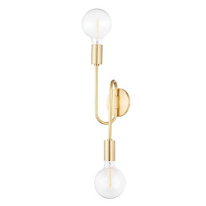 Zani - 2 Light Wall Sconce-28.25 Inches Tall and 8.5 Inches Wide - 1275060