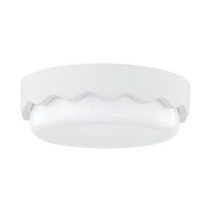 Wave - 3 Light Flush Mount-5 Inches Tall and 16 Inches Wide