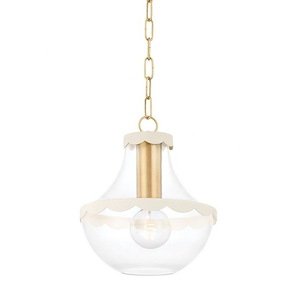 Alaina - 1 Light Small Pendant-12.25 Inches Tall and 10.5 Inches Wide - 1279786