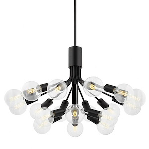 Drea - 18 Light Chandelier-26.25 Inches Tall and 38 Inches Wide