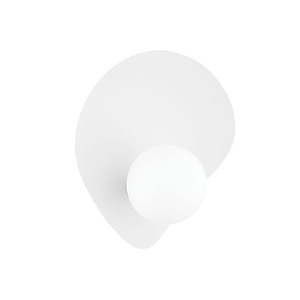 Leni - 1 Light Wall Sconce-12 Inches Tall and 12 Inches Wide