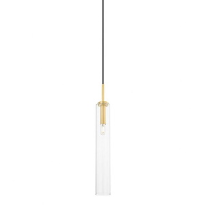 Nyah - 1 Light Small Pendant-22.25 Inches Tall and 3 Inches Wide - 1279787