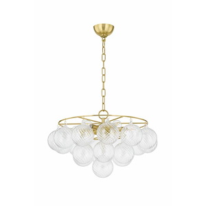 Mimi - 6 Light Chandelier-13 Inches Tall and 22.5 Inches Wide - 1339501