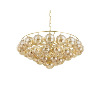 Mimi - 9 Light Chandelier-15.75 Inches Tall and 31.5 Inches Wide