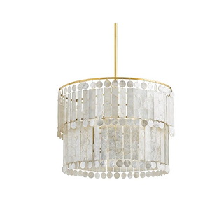 Melisa - 6 Light Chandelier-18.5 Inches Tall and 24 Inches Wide