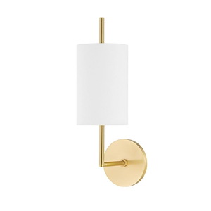 Molly - 1 Light Wall Sconce-16.75 Inches Tall and 5.25 Inches Wide