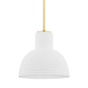 Paloma - 1 Light Pendant-12.5 Inches Tall and 14 Inches Wide