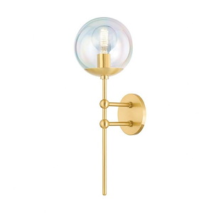 Ophelia - 1 Light Wall Sconce-21.5 Inches Tall and 7 Inches Wide