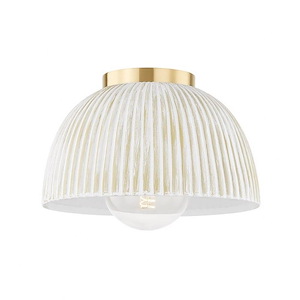 Eloise - 1 Light Flush Mount-8.25 Inches Tall and 11.5 Inches Wide