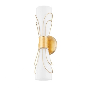 Gabriella - 2 Light Wall Sconce-16 Inches Tall and 4.75 Inches Wide
