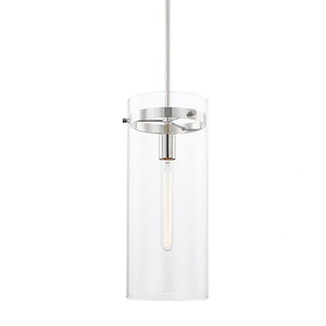 Haisley - 1 Light Large Pendant-18 Inches Tall and 7.75 Inches Wide