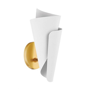 Davina - 1 Light Wall Sconce-13.5 Inches Tall and 5.5 Inches Wide