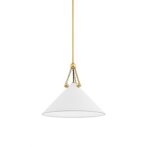 Kalea - 1 Light Small Pendant-15 Inches Tall and 16.25 Inches Wide - 1297006