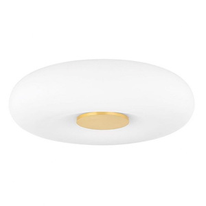 Imani - 12W 1 LED Flush Mount-3.75 Inches Tall and 13.75 Inches Wide