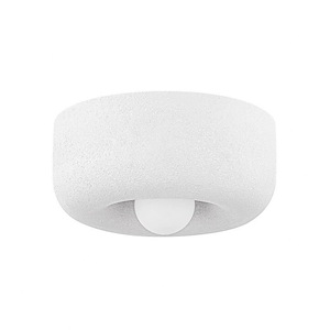 Doris - 1 Light Flush Mount-6 Inches Tall and 12.25 Inches Wide