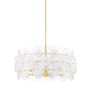 Zoella - 5 Light Chandelier-13 Inches Tall and 23.75 Inches Wide