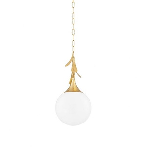 Victoria - 1 Light Pendant-13 Inches Tall and 9 Inches Wide - 1297284