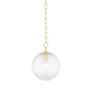 Sara - 1 Light Pendant-14.25 Inches Tall and 10.5 Inches Wide - 1297164