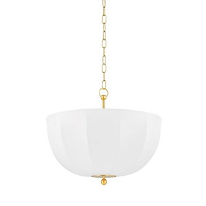 Meshelle - 1 Light Pendant-17 Inches Tall and 20.25 Inches Wide - 1297286