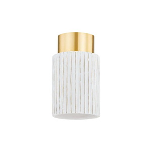 Corissa - 1 Light Flush Mount-9.75 Inches Tall and 5.75 Inches Wide